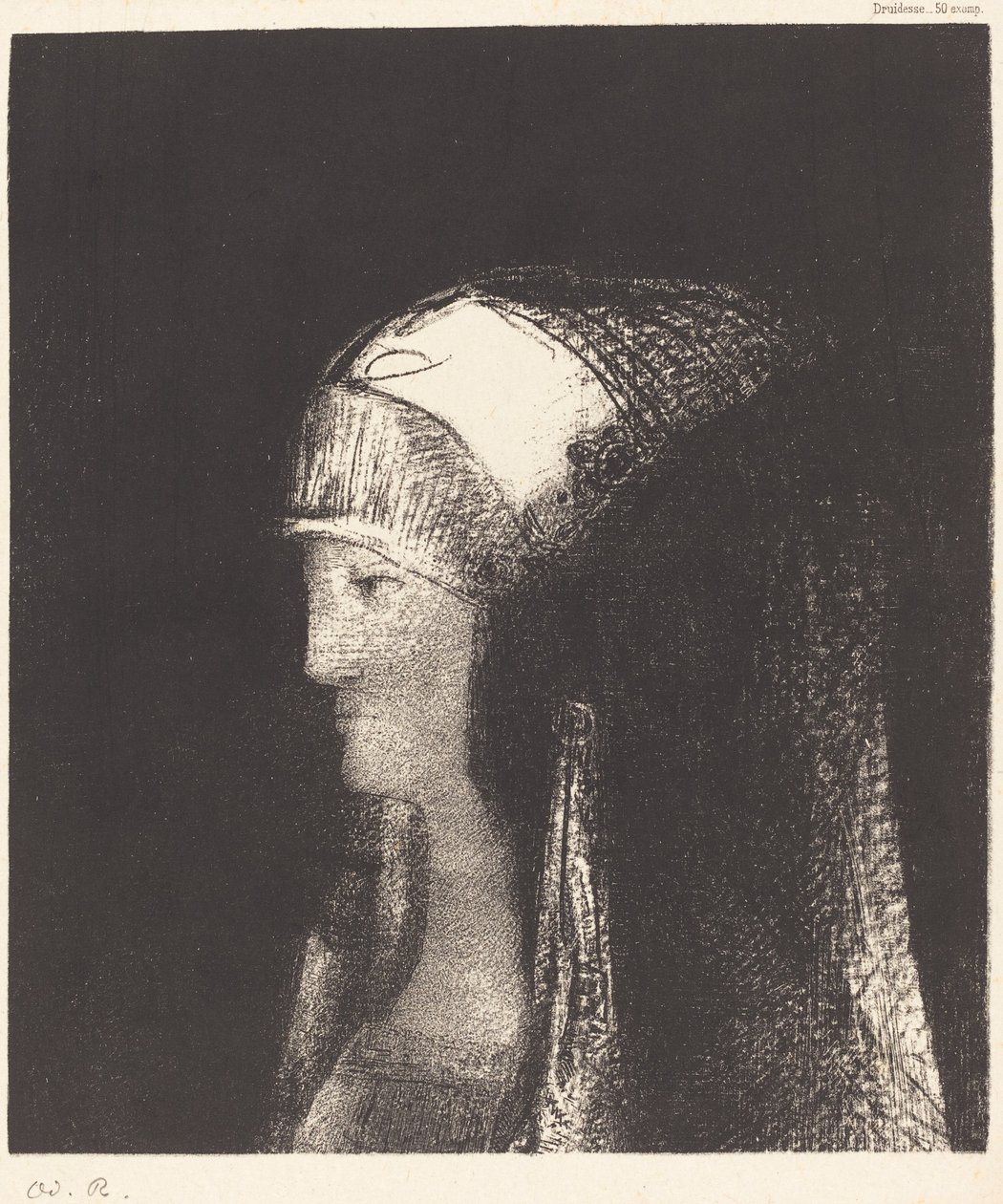 Druidesse بواسطة Odilon Redon