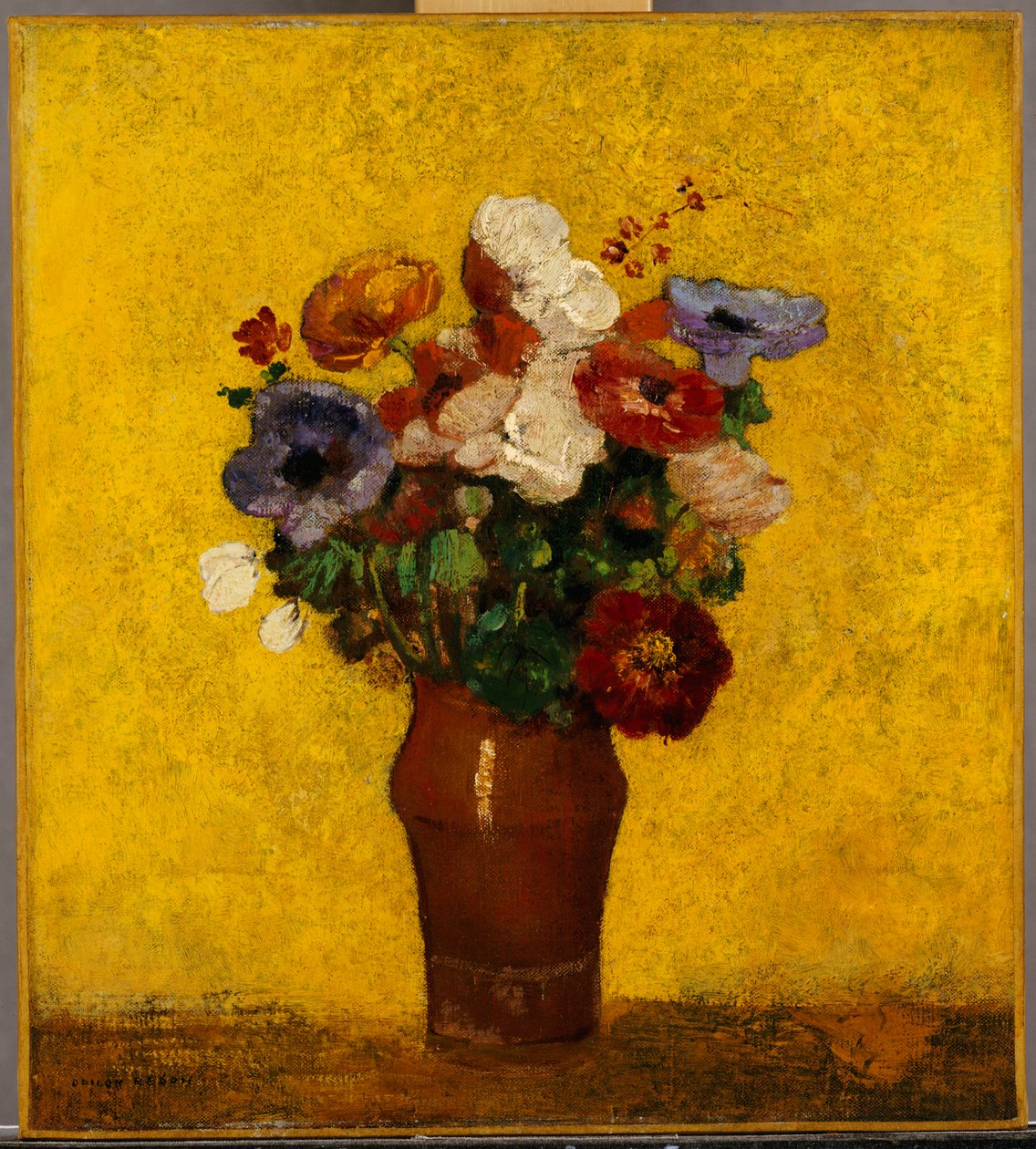 زهور بواسطة Odilon Redon