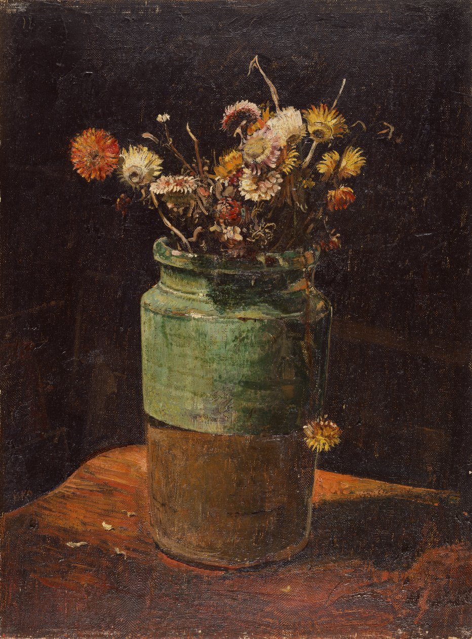 زهور في إناء بواسطة Odilon Redon