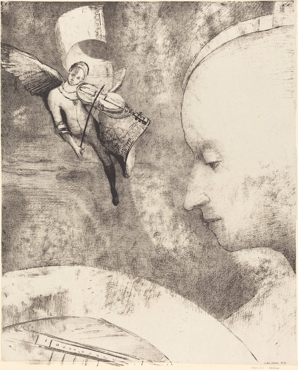 آرت سيليست (الفن السماوي) بواسطة Odilon Redon