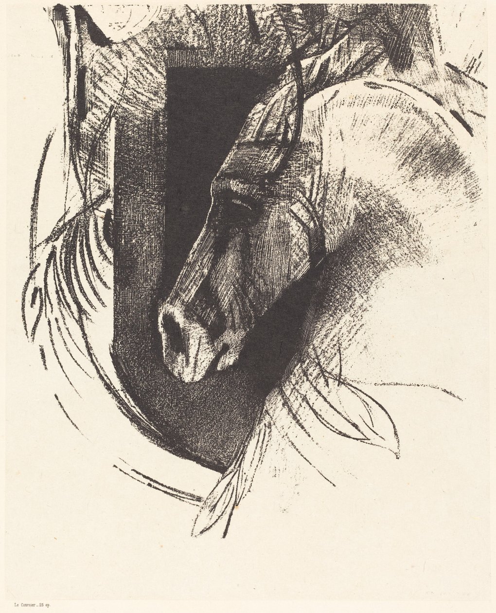 الساعي (ذا ريس هورس) بواسطة Odilon Redon