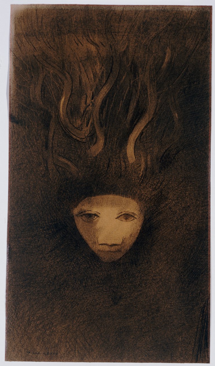 ميدوسا بواسطة Odilon Redon