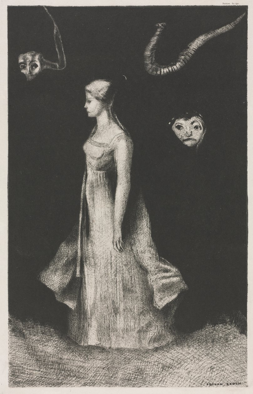 هوس بواسطة Odilon Redon