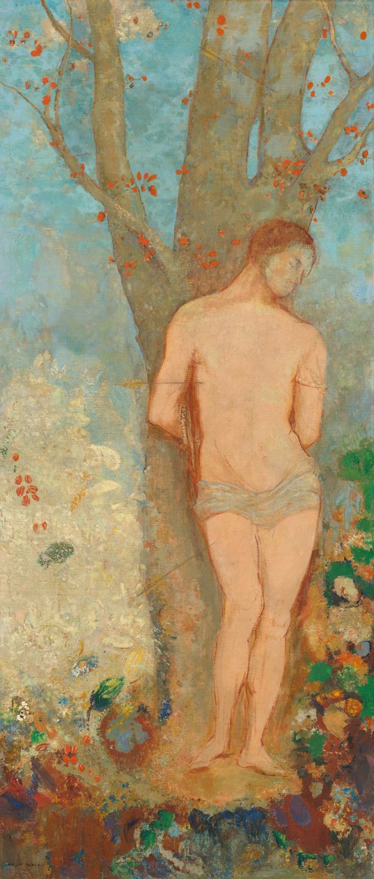 القديس سيباستيان ، 1910-1912. بواسطة Odilon Redon