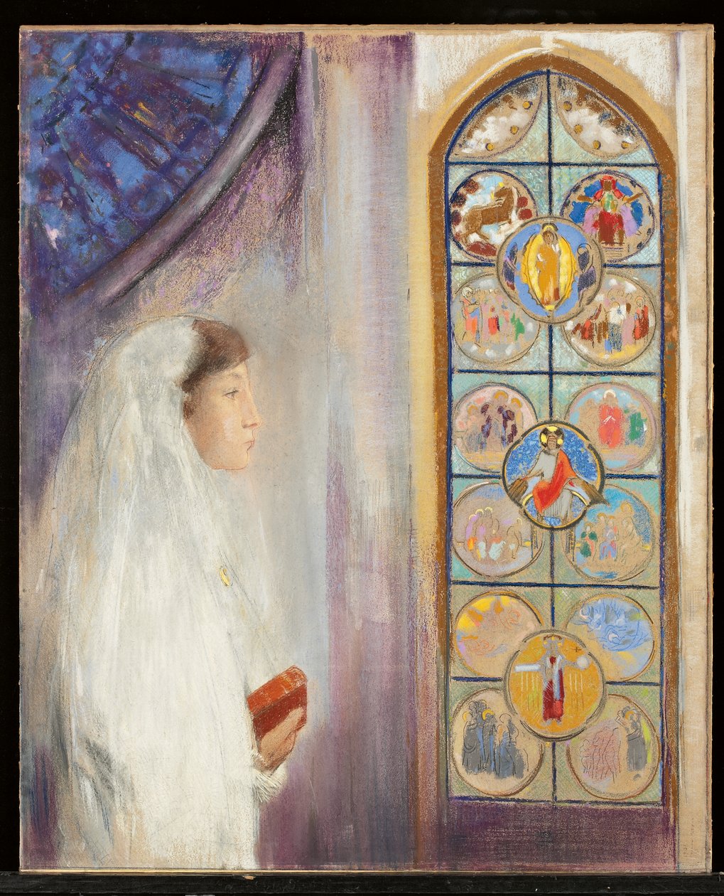 سيمون فايت في الشركة بواسطة Odilon Redon