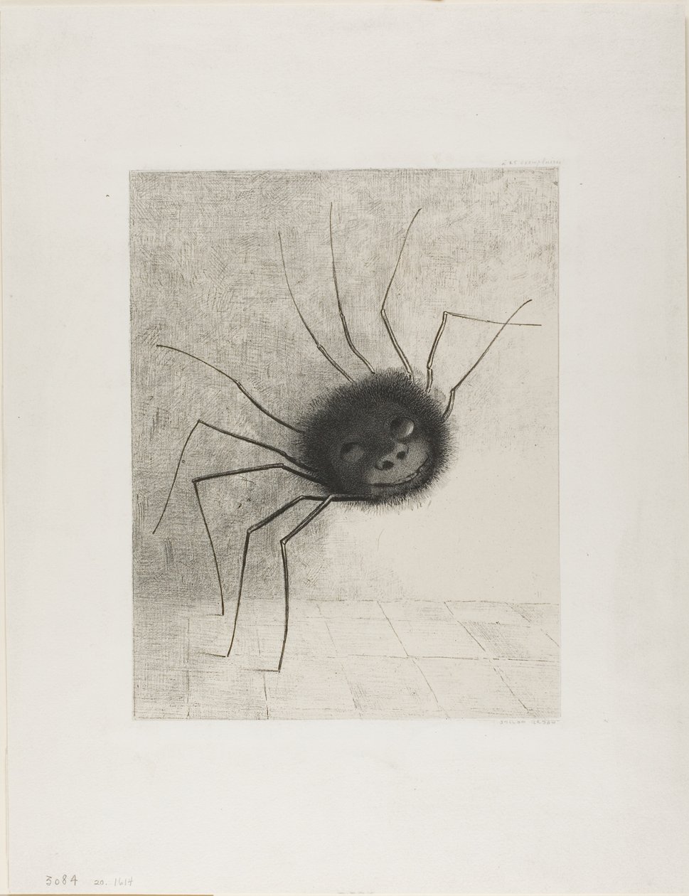 العنكبوت بواسطة Odilon Redon