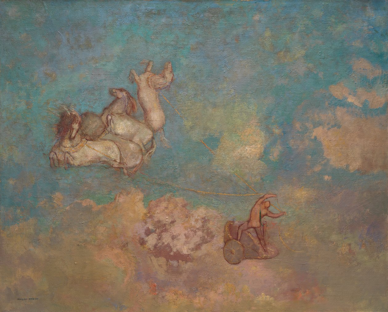 عربة أبولو 1905-16. بواسطة Odilon Redon