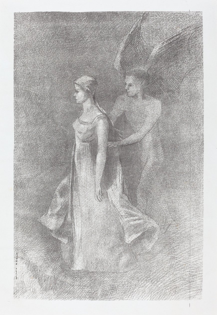 المطاردة (Hantise) بواسطة Odilon Redon