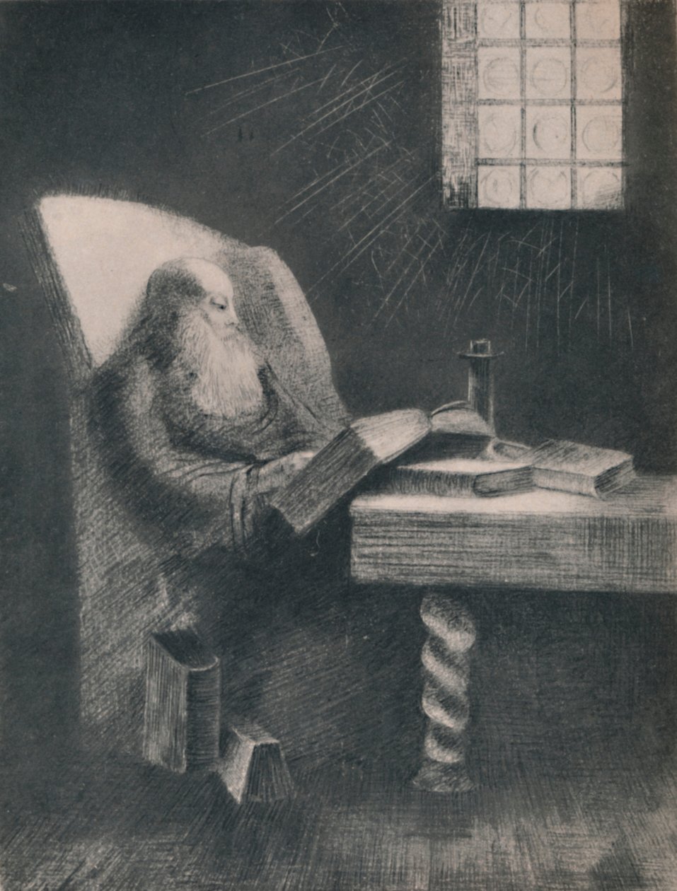 القارئ ، ج 1892 ، 1946 بواسطة Odilon Redon