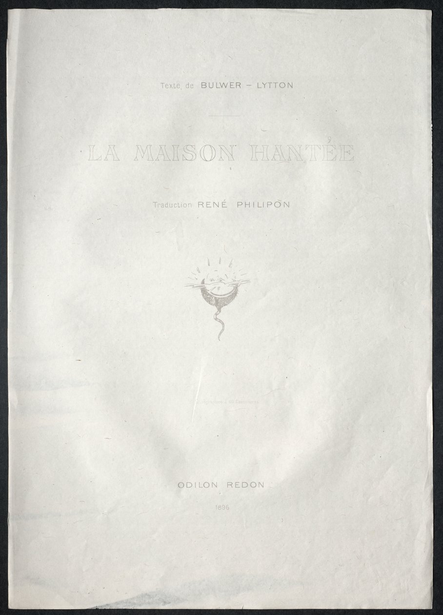لوحة العنوان بواسطة Odilon Redon