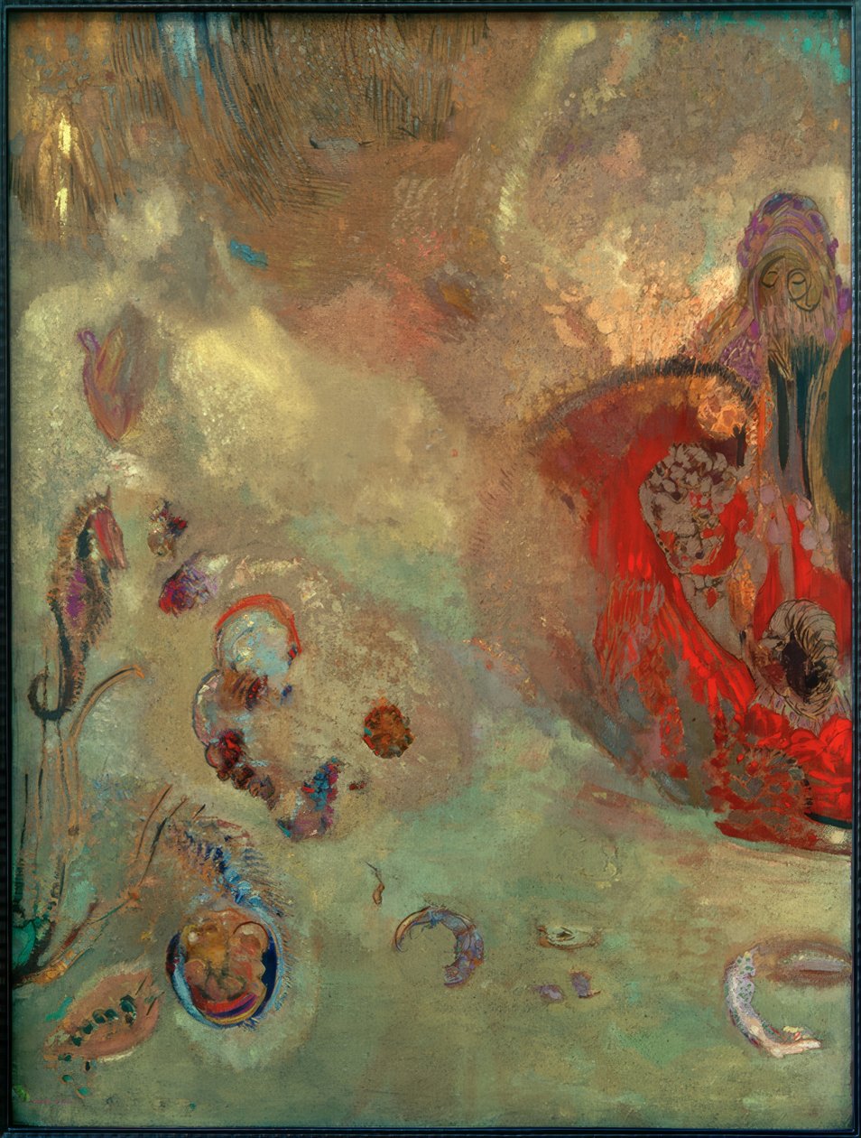 رؤية تحت الماء بواسطة Odilon Redon