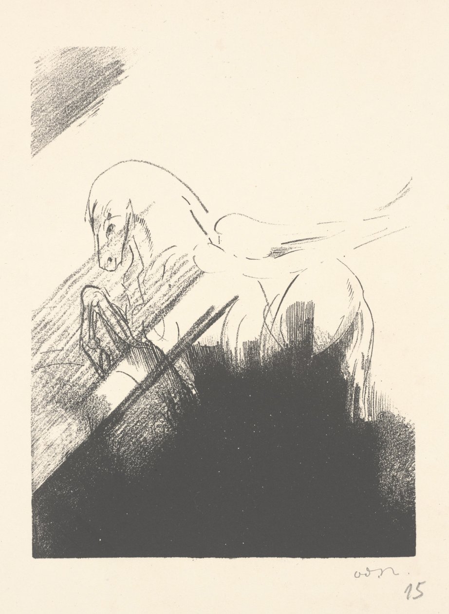 الحصان المجنح بواسطة Odilon Redon