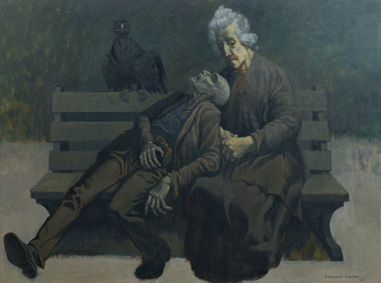 مقعد في باريس ، 1960 بواسطة Osmund Caine