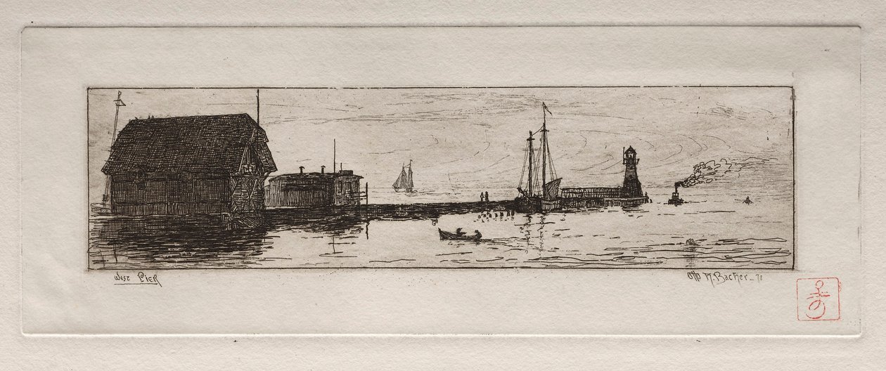 ويست بيير ، كليفلاند ، 1878. بواسطة أوتو هـ