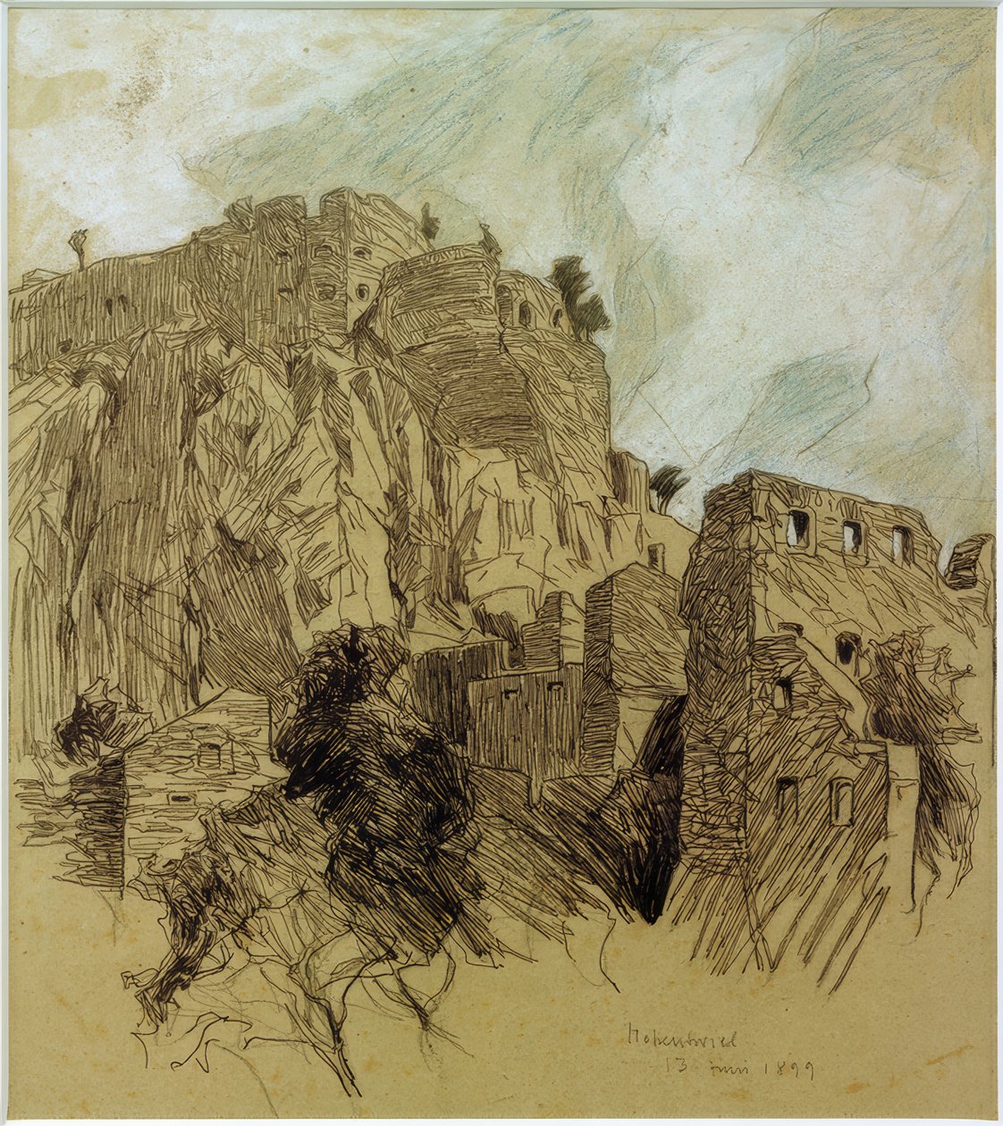 Hohentwiel بواسطة Otto Ubbelohde