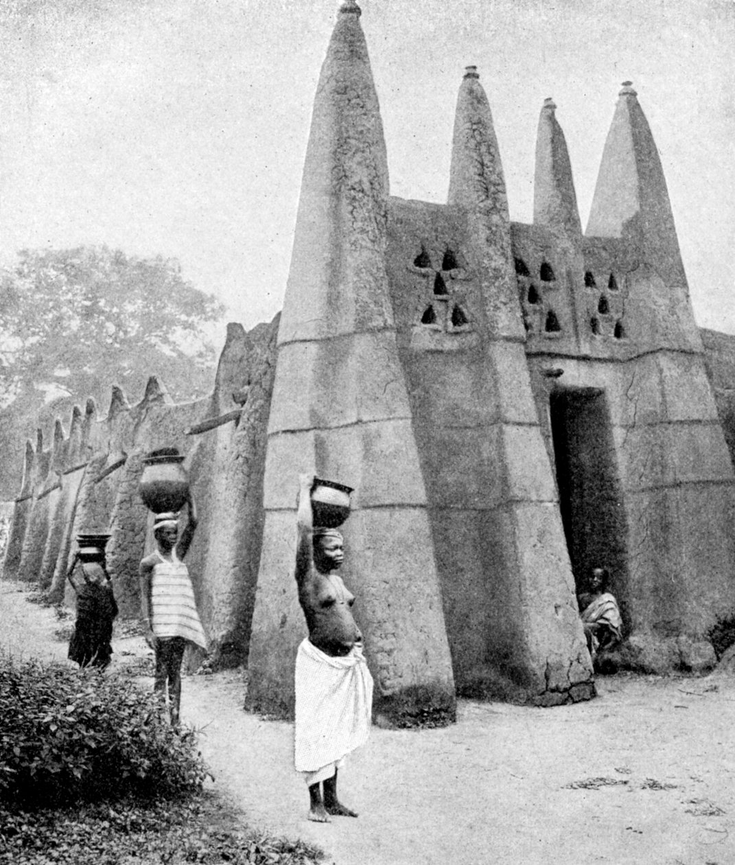 العمارة أشانتي ، غانا ، 1922 بواسطة السلطة الفلسطينية ماكان