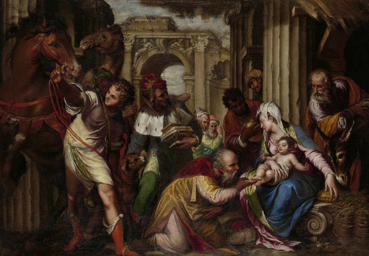 عشق المجوس ، ج .1585 بواسطة باولو فاريناتي