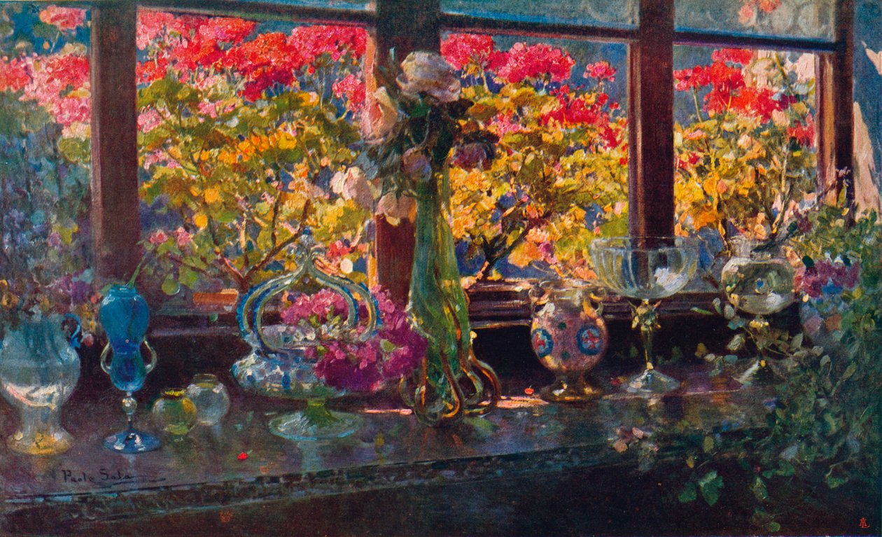 "My Flowers"، c1913 بواسطة باولو سالا