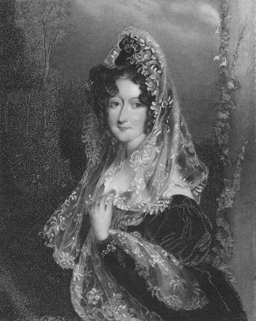 السيدة أنستروثر ، 1850. بواسطة باركر