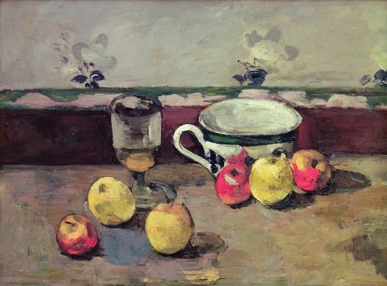 الحياة الساكنة ، 1875-1877 بواسطة بول سيزان