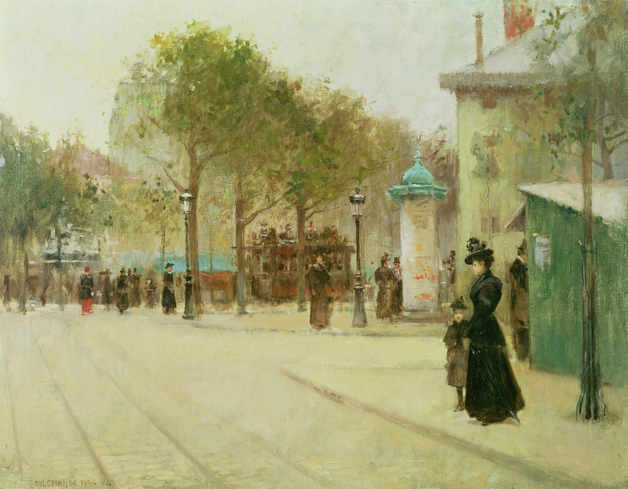 باريس ، 1892 بواسطة بول كورنويير
