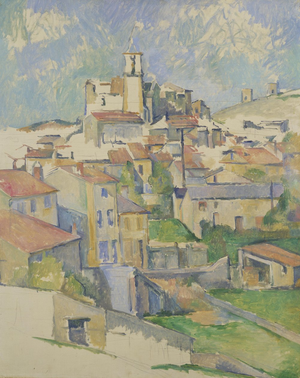 Gardanne بواسطة بول سيزان