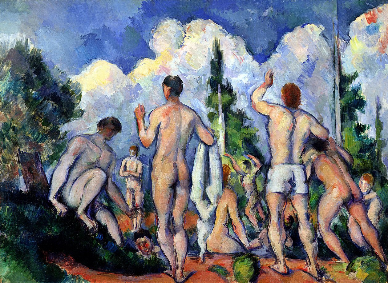 The Bathers ، c.1890-92 بواسطة بول سيزان