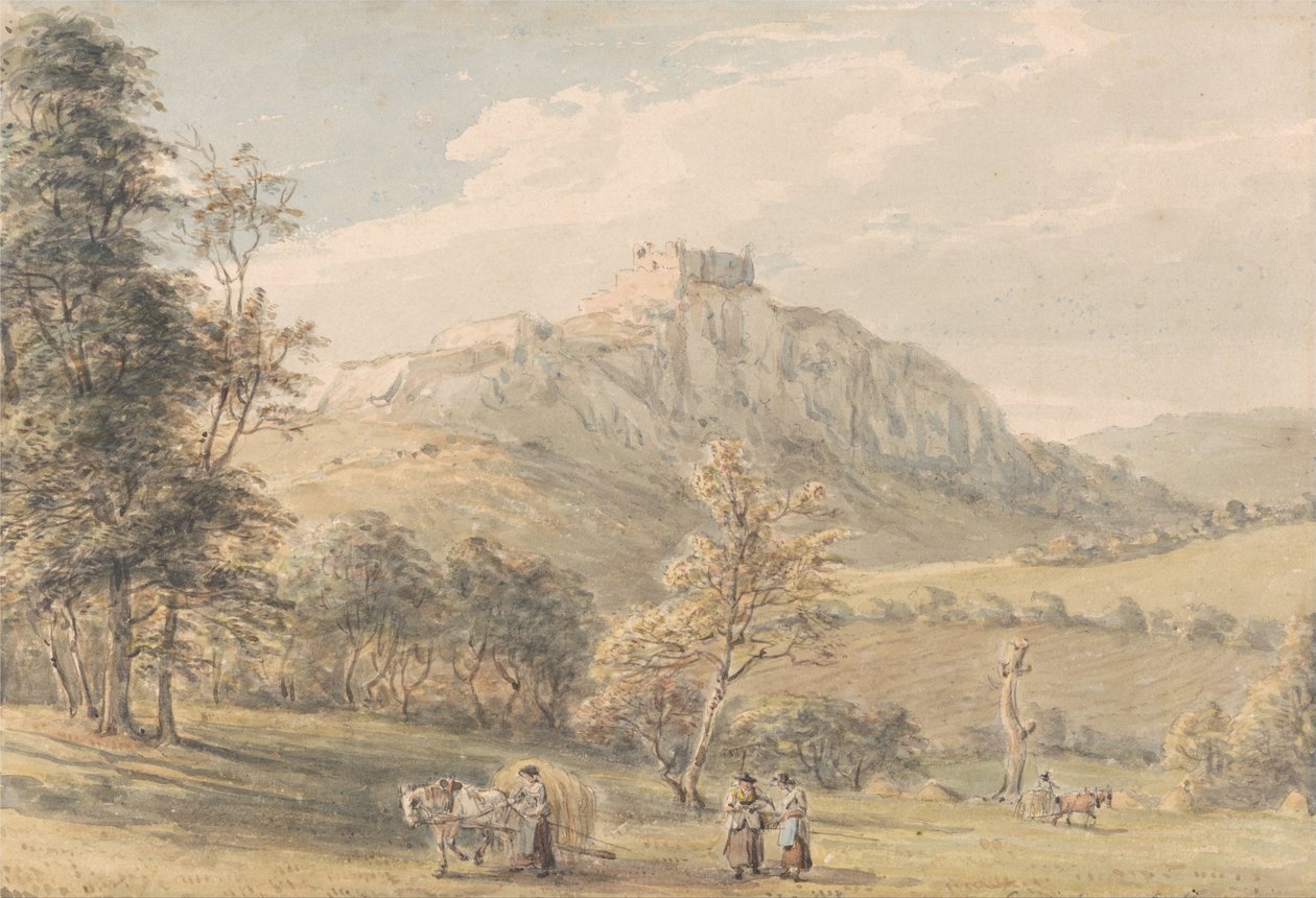قلعة Carreg Cennan بواسطة بول ساندبي