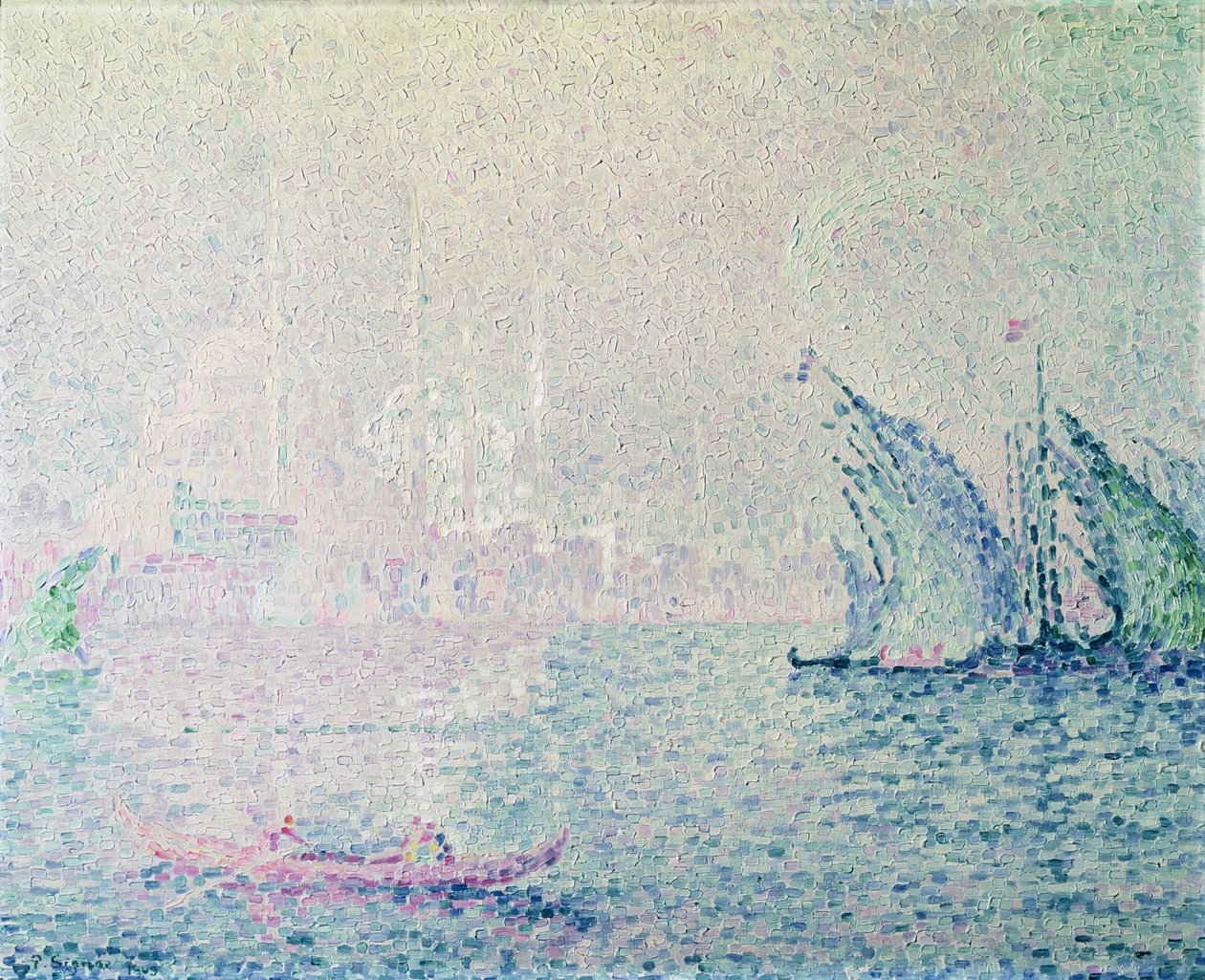 القسطنطينية ، 1909 بواسطة بول سينياك