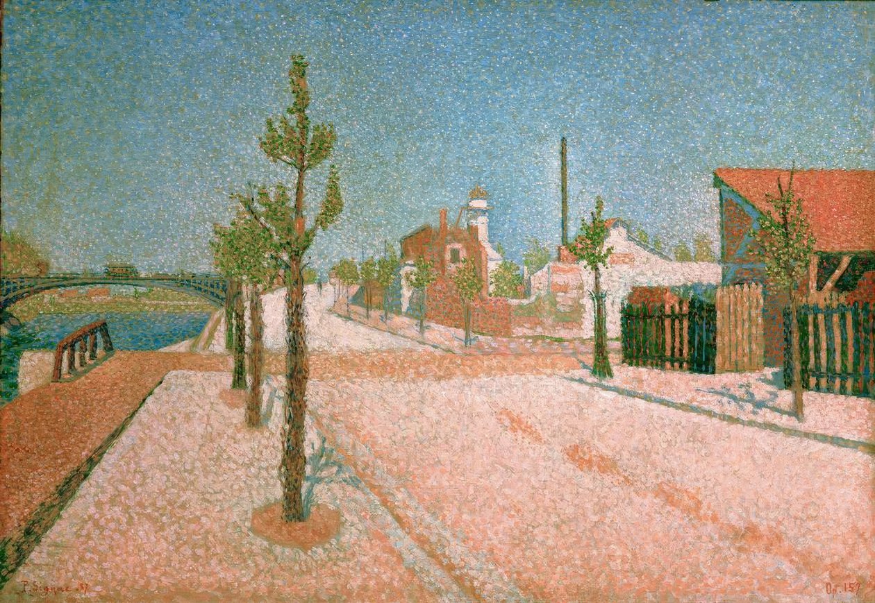 Quai de Clichy بواسطة بول سينياك