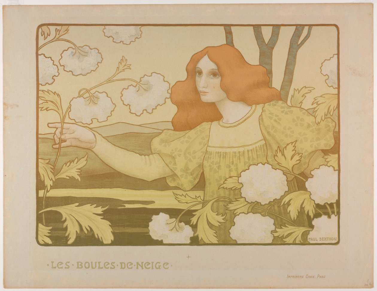 كرات الثلج ، ج. 1900. بواسطة بول بيرثون