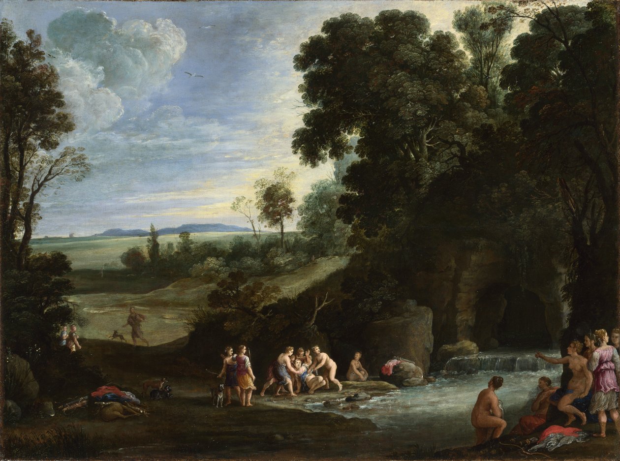 ديانا وكاليستو ، 1620s بواسطة بول بريل