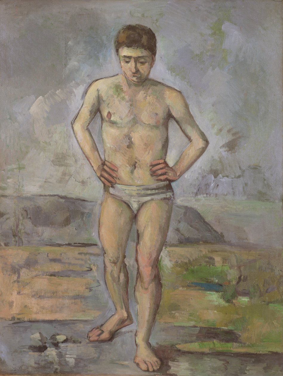 The Bather ، c.1885 بواسطة بول سيزان