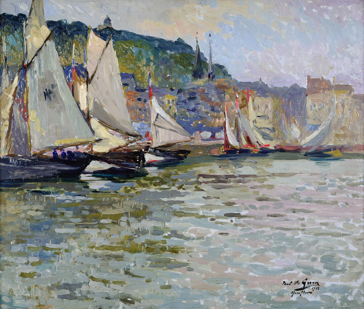 Honfleur بواسطة بول إيلي جيرنيز