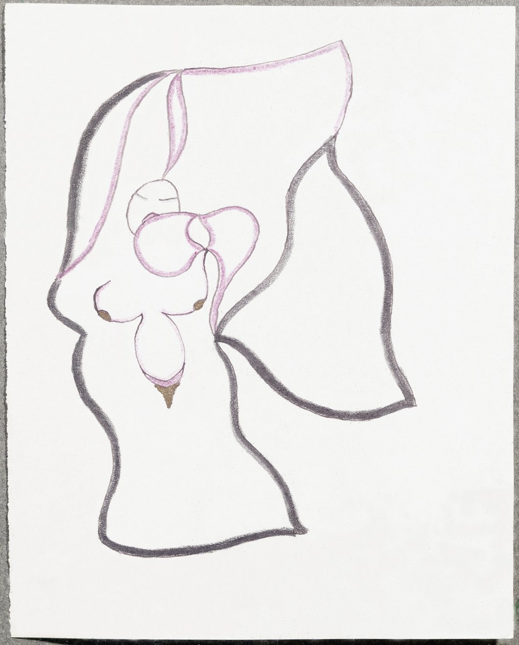 امرأة زهرة (رسم بواسطة بول إلوارد