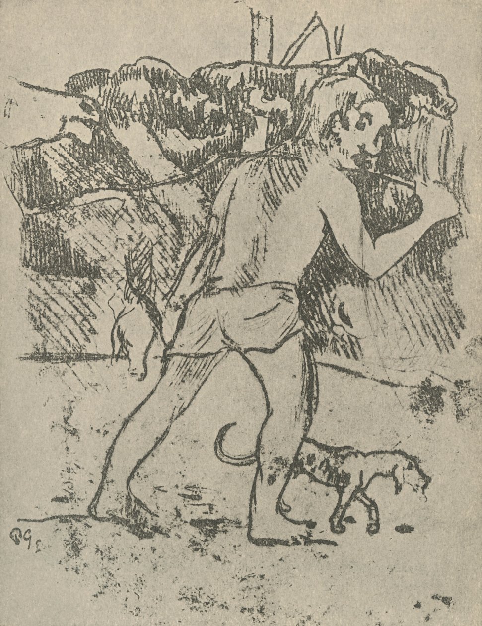 رسم 1936 بواسطة بول غوغان