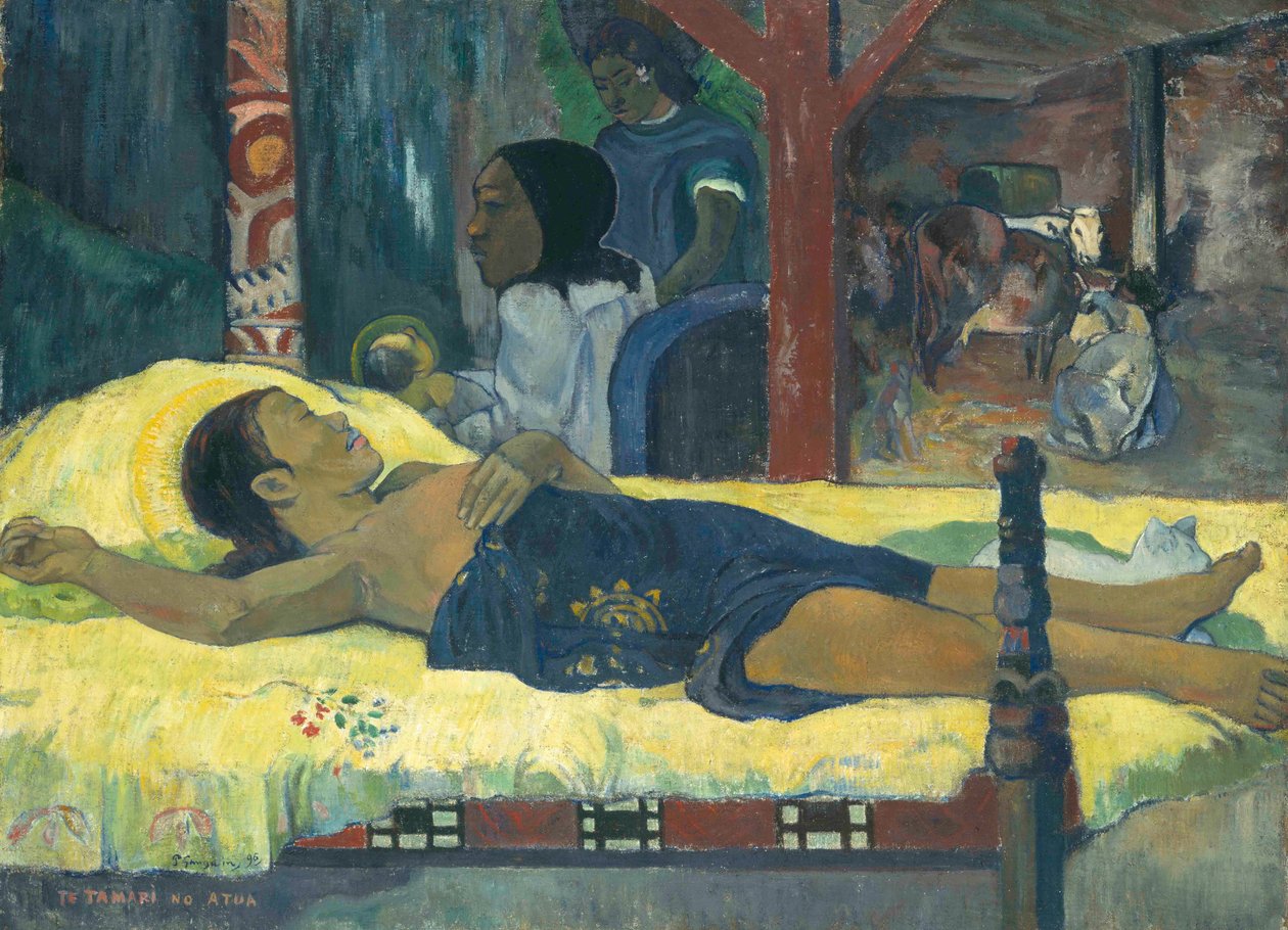 ولادة الله ، 1896. بواسطة بول غوغان