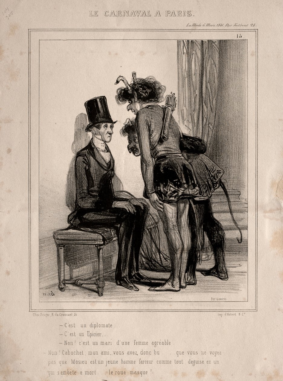 كرنفال ، 1841. بواسطة بول جافارني