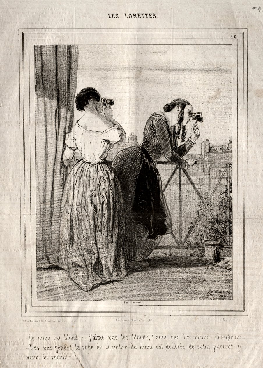 لي لوريتس ، 1842. بواسطة بول جافارني