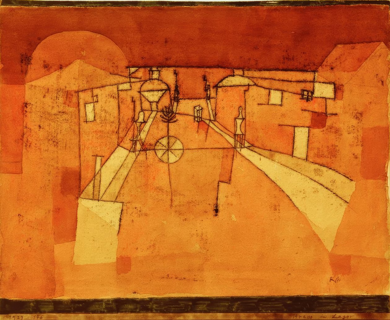 شارع في المستودع بواسطة بول كلي