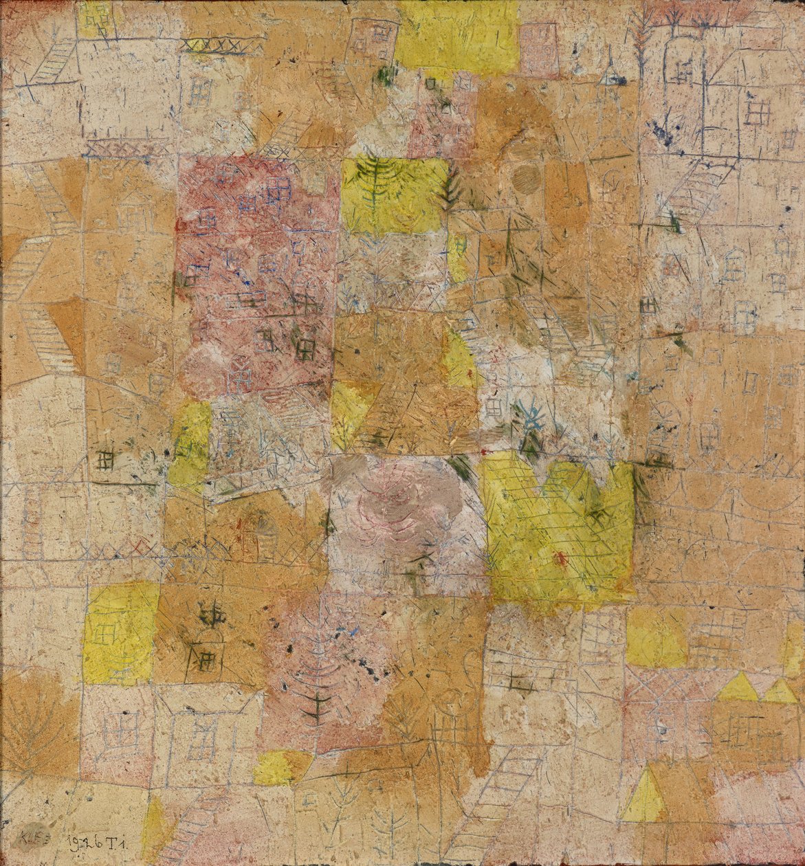 سوبربان إيديل ، 1926. بواسطة بول كلي