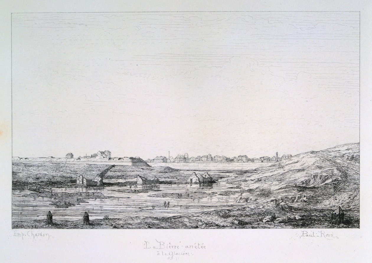 حصار باريس ، 1870-1871 بواسطة بول رو