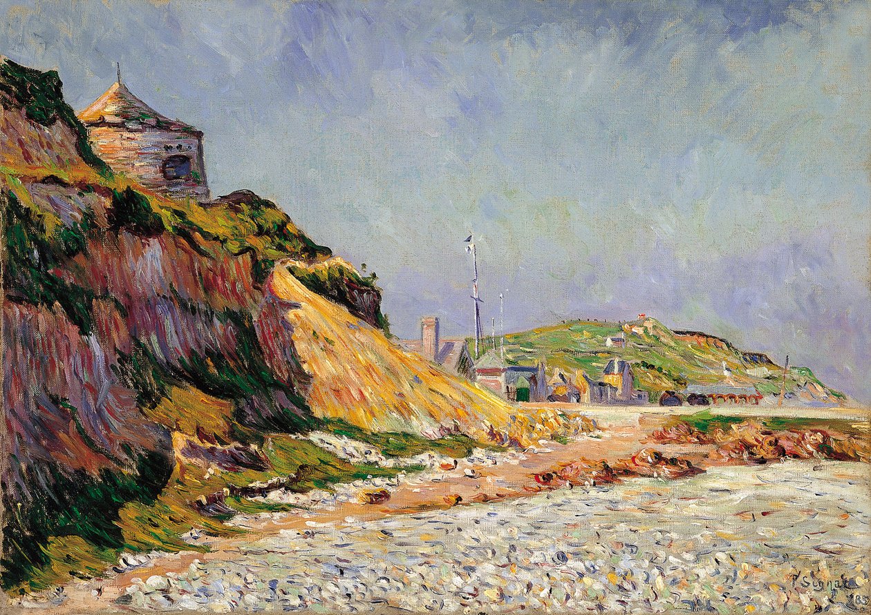 Port-en-Bessin ، الشاطئ بواسطة بول سينياك