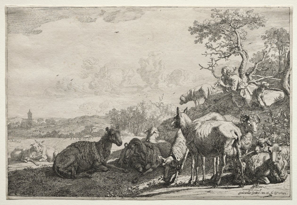 الراعي ، 1644. بواسطة بول بوتر