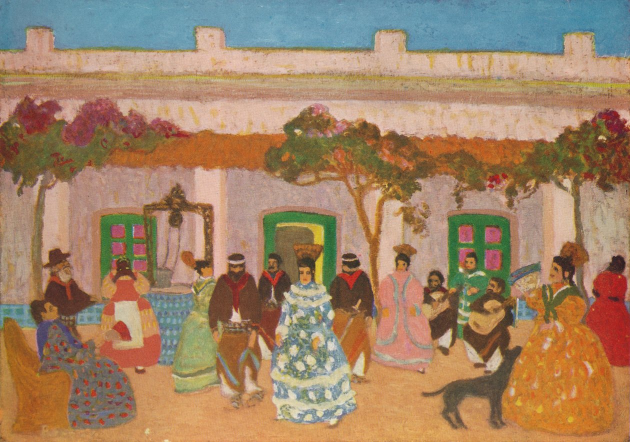 رقص الكريول ، 1926 بواسطة بيدرو فيغاري