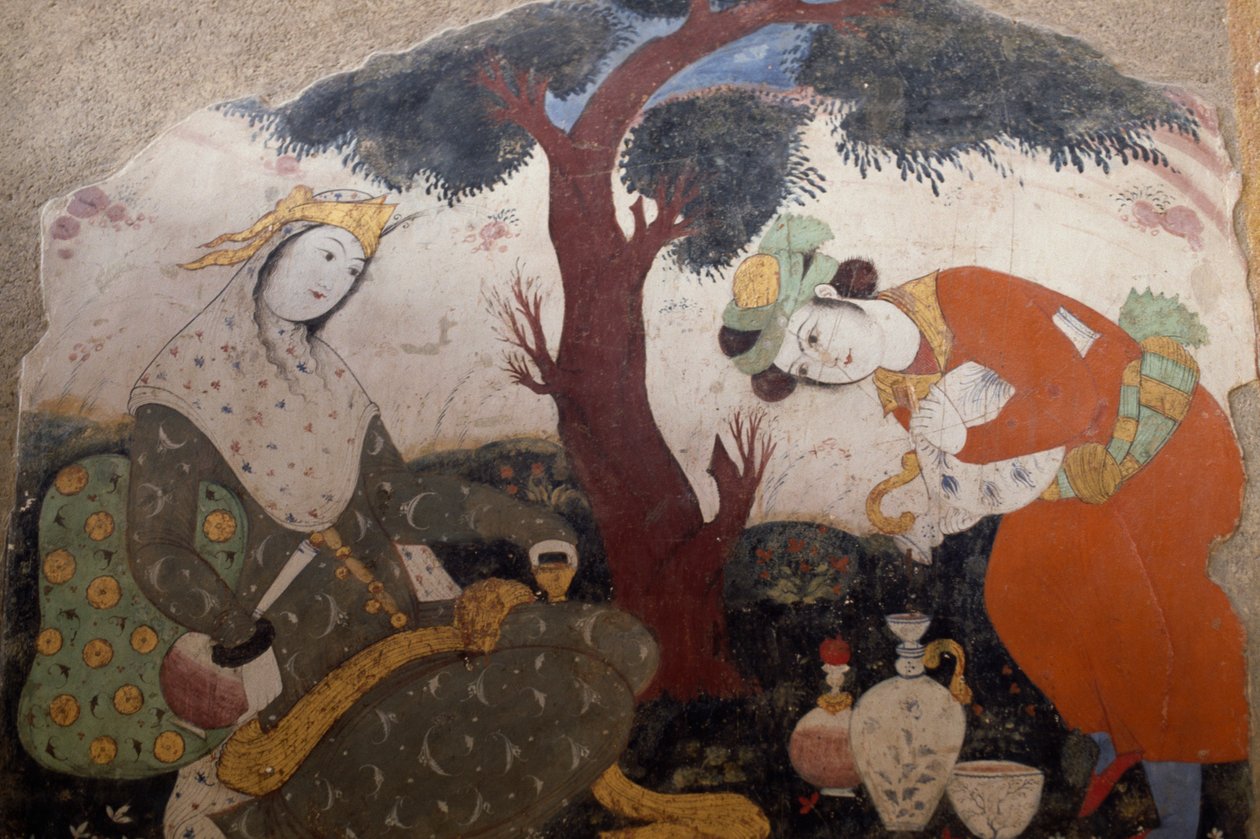 Female figures بواسطة المدرسة الفارسية