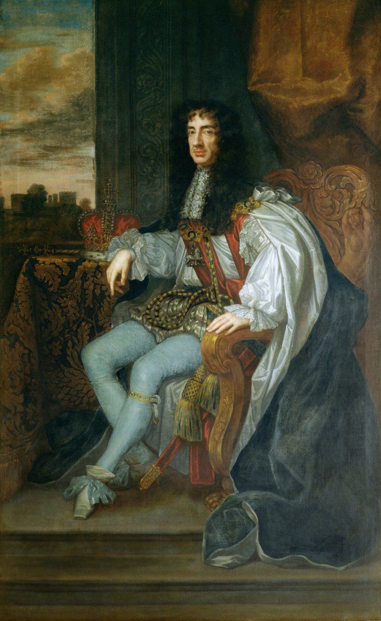 صورة الملك تشارلز الثاني (1630-1685) بواسطة بيتر ليلي