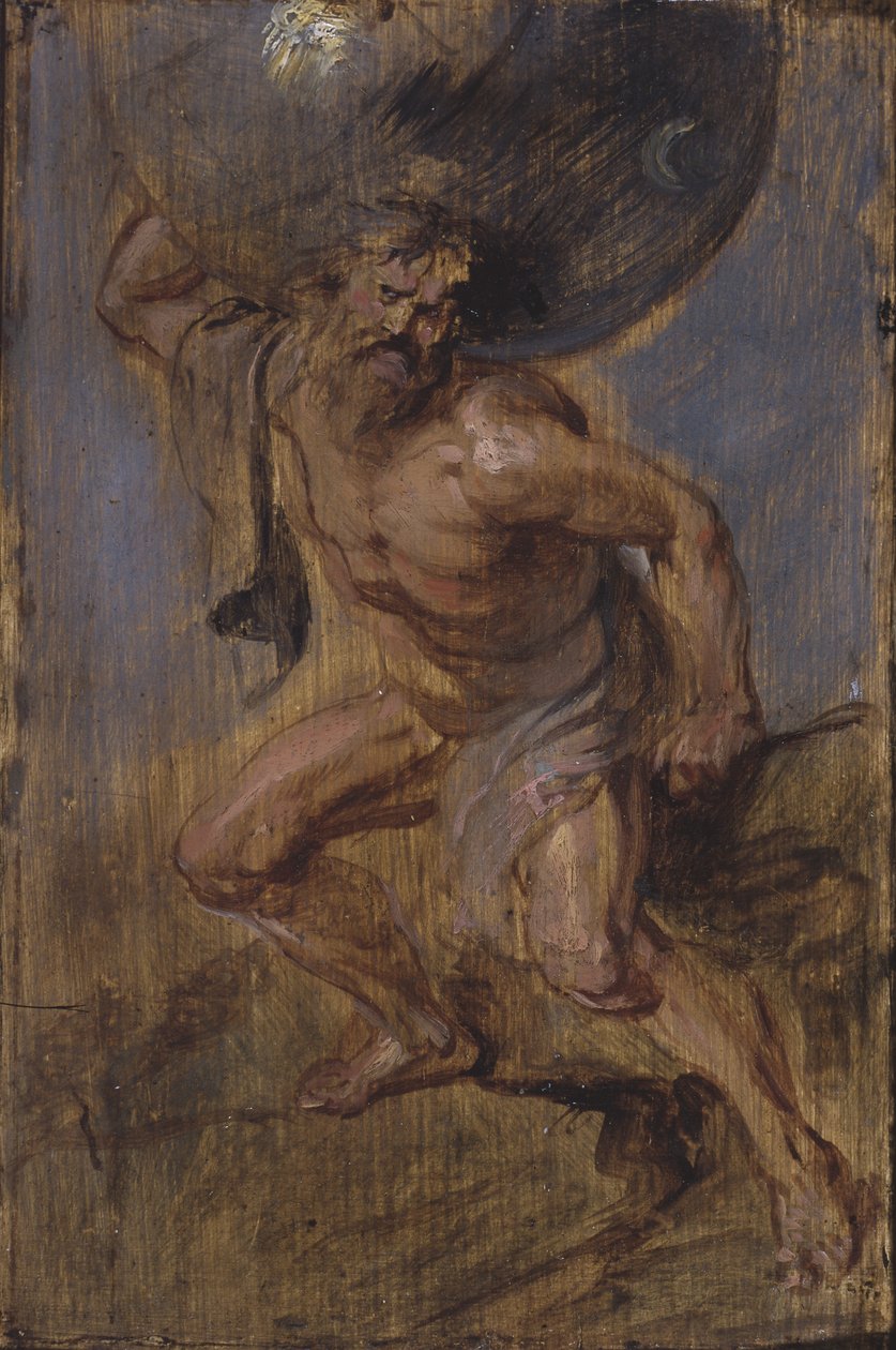 أطلس داعم للسماء c.1637 بواسطة بيتر بول روبنز