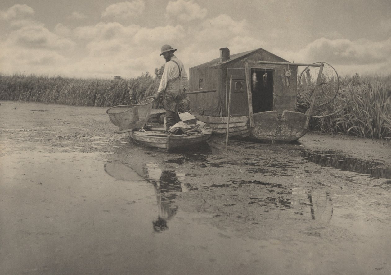 منزل Eel-Catcher ، 1886. بواسطة بيتر هنري ايمرسون