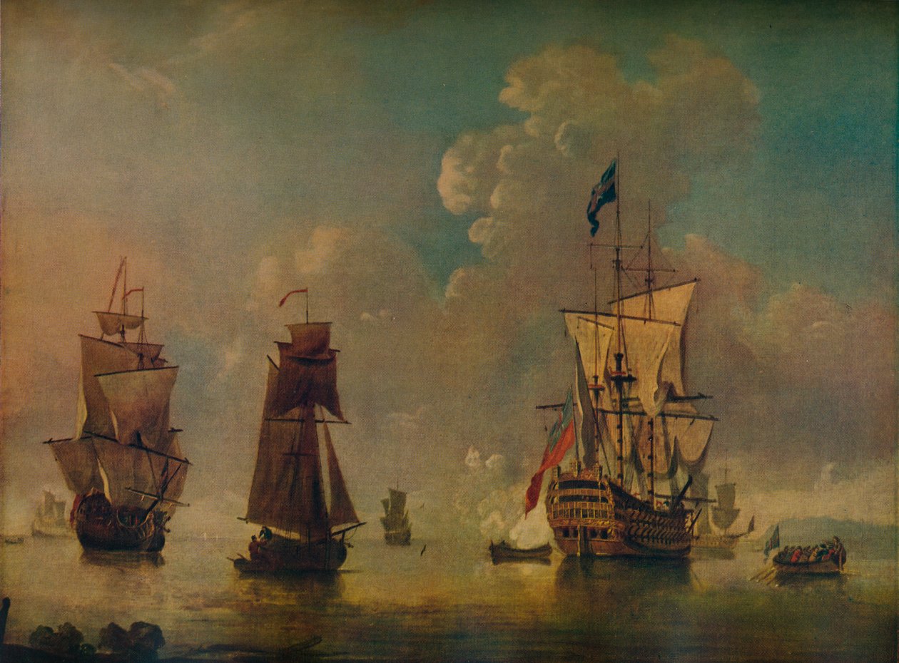 رجال الحرب ، c1720 بواسطة بيتر مونامي